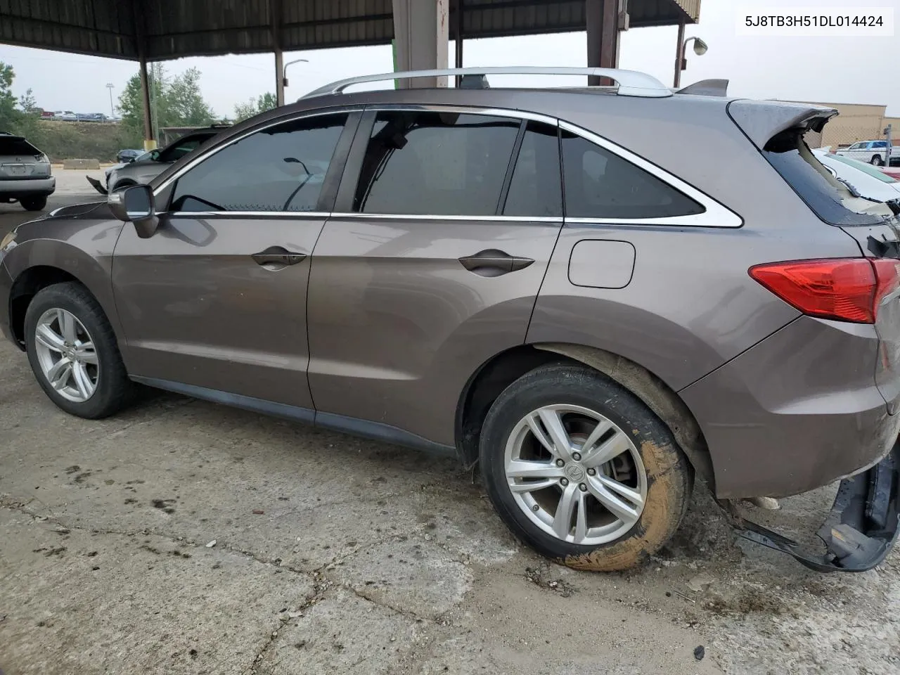 2013 Acura Rdx Technology VIN: 5J8TB3H51DL014424 Lot: 73202284