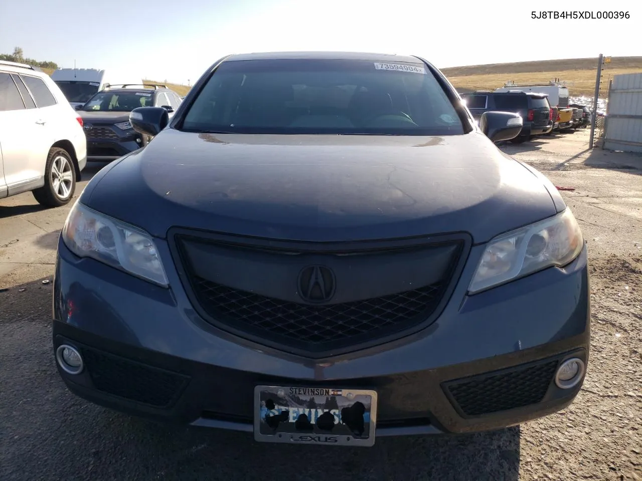 2013 Acura Rdx Technology VIN: 5J8TB4H5XDL000396 Lot: 73594904