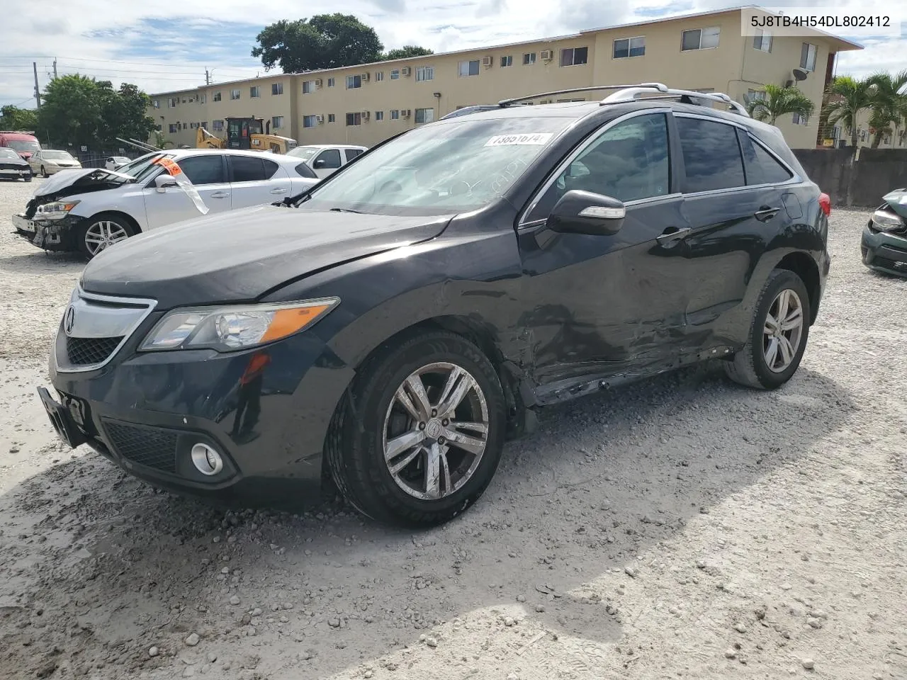 2013 Acura Rdx Technology VIN: 5J8TB4H54DL802412 Lot: 73851674