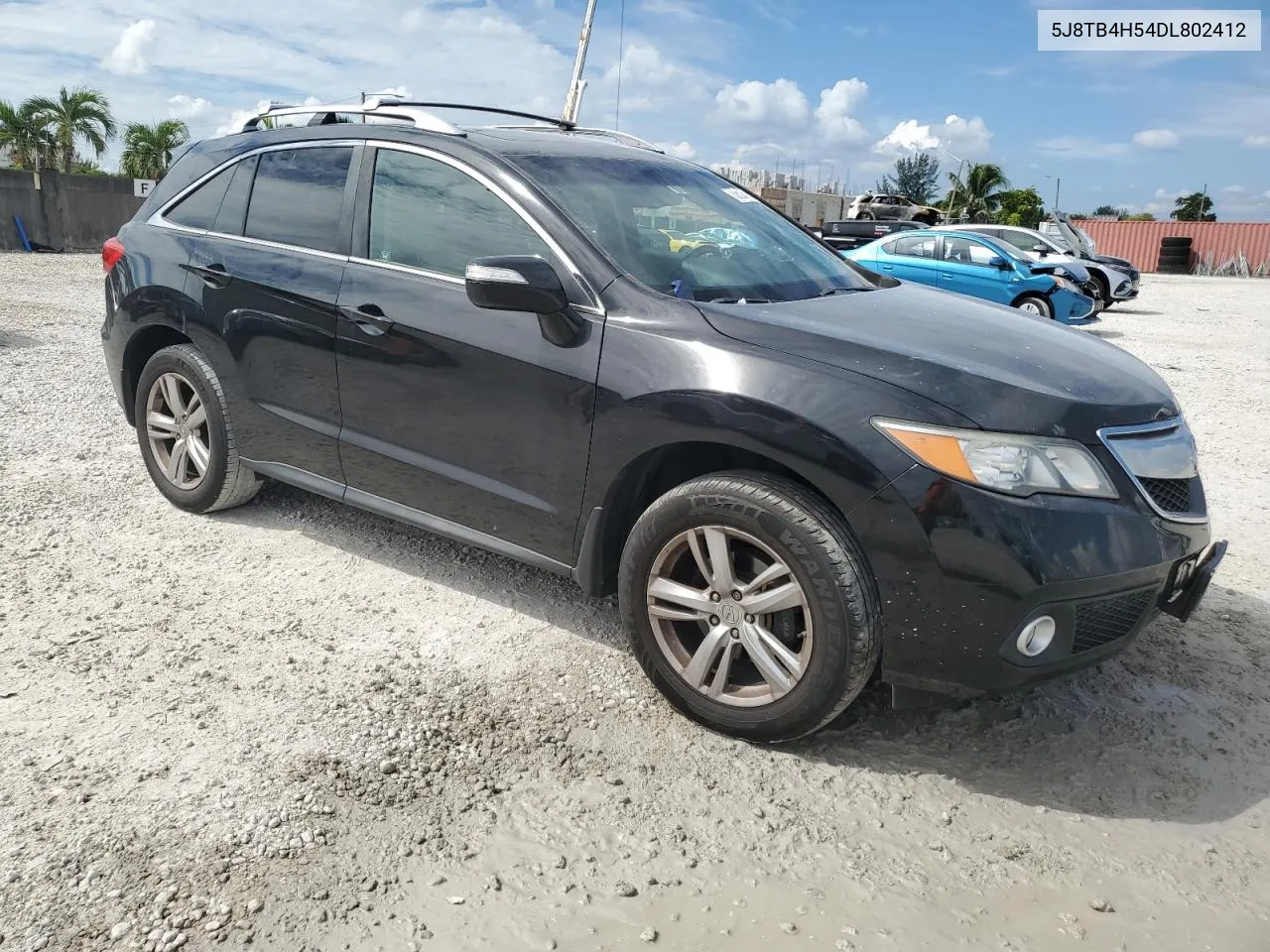 2013 Acura Rdx Technology VIN: 5J8TB4H54DL802412 Lot: 73851674