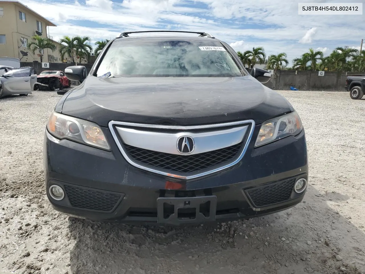 2013 Acura Rdx Technology VIN: 5J8TB4H54DL802412 Lot: 73851674