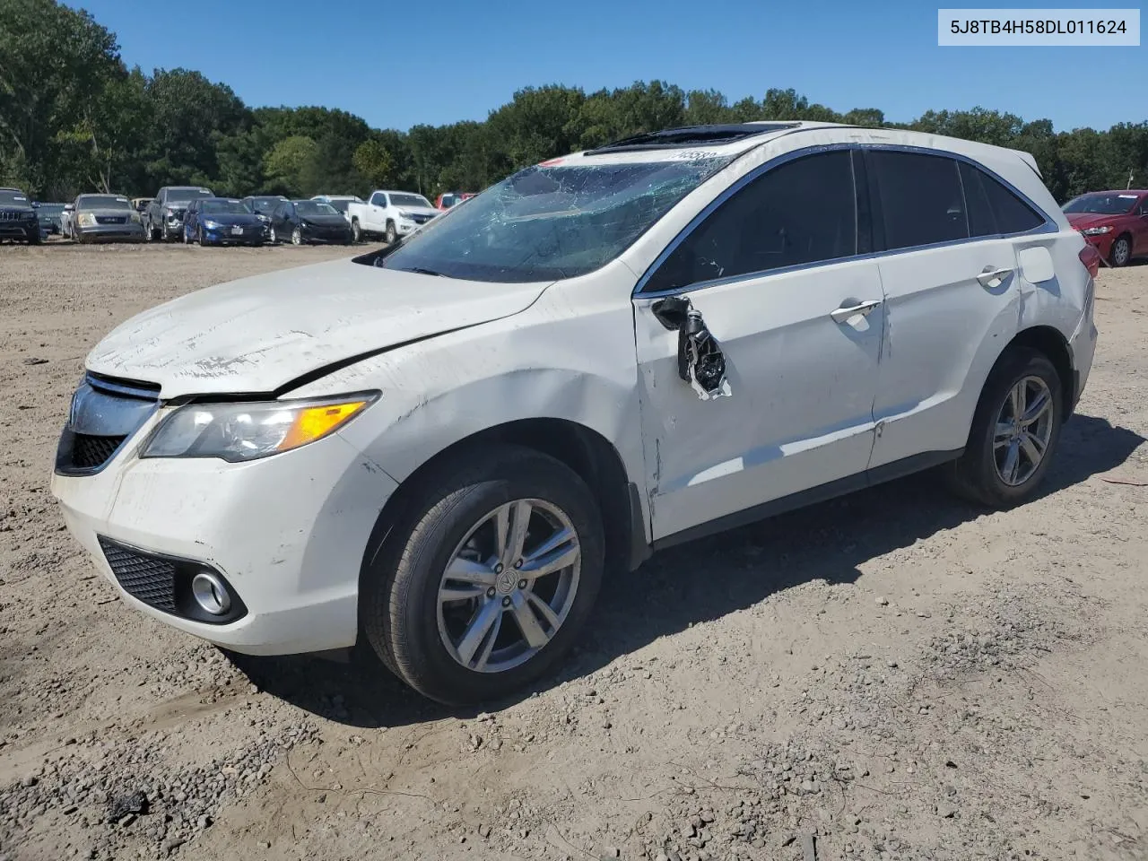 2013 Acura Rdx Technology VIN: 5J8TB4H58DL011624 Lot: 74558214