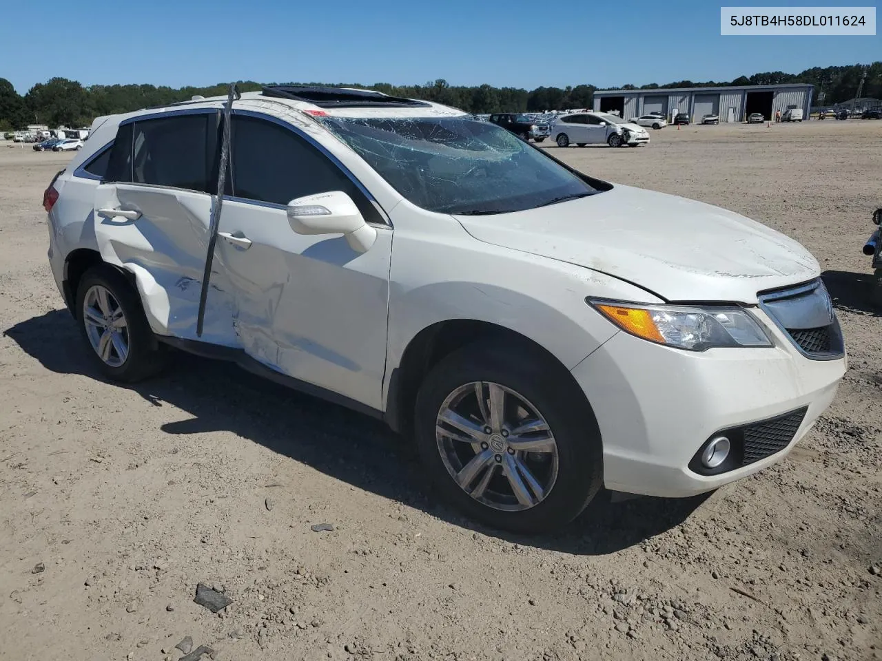 2013 Acura Rdx Technology VIN: 5J8TB4H58DL011624 Lot: 74558214