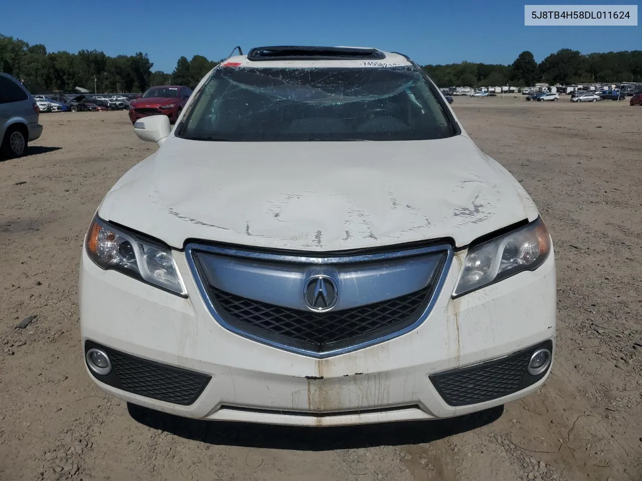 2013 Acura Rdx Technology VIN: 5J8TB4H58DL011624 Lot: 74558214