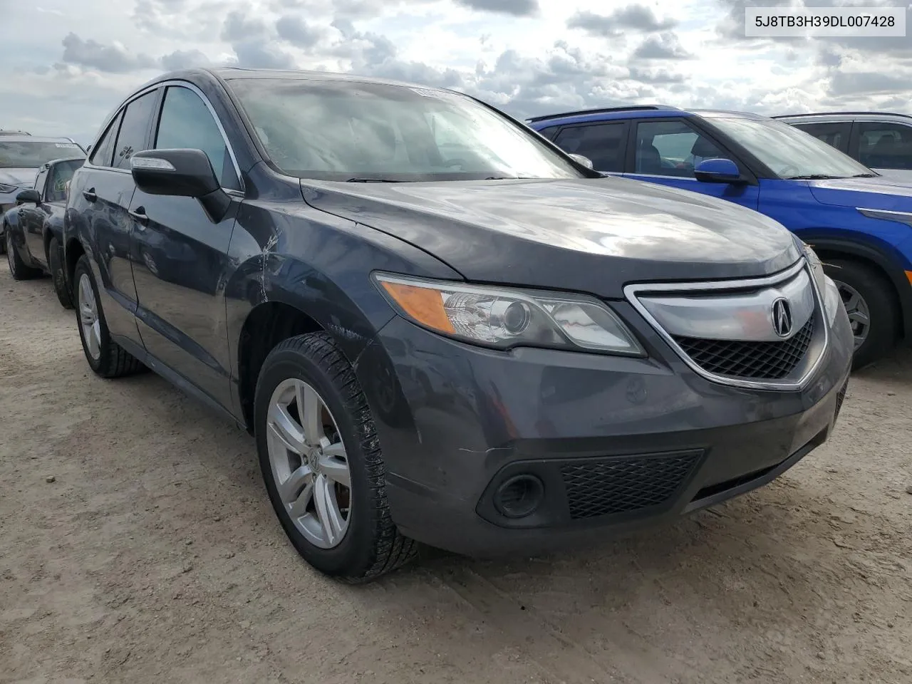 2013 Acura Rdx VIN: 5J8TB3H39DL007428 Lot: 75518104