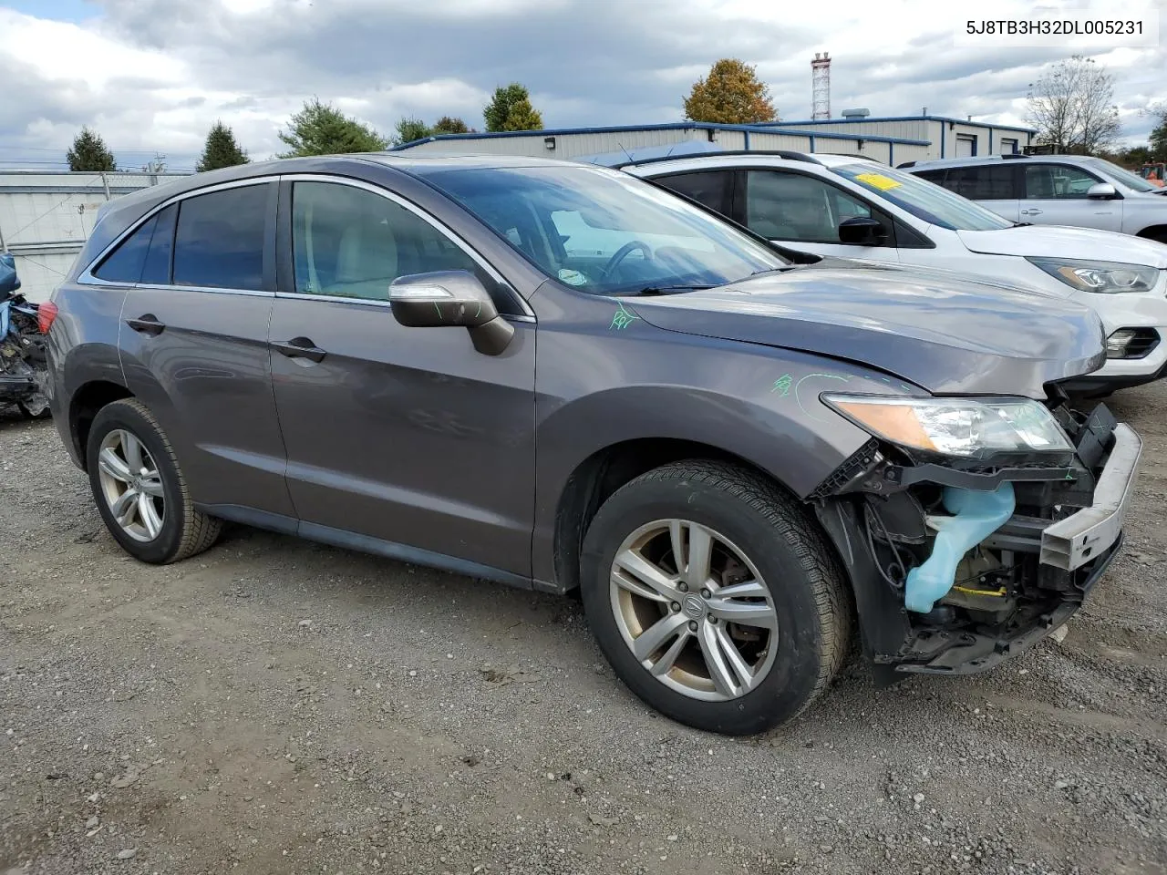 2013 Acura Rdx VIN: 5J8TB3H32DL005231 Lot: 76042414