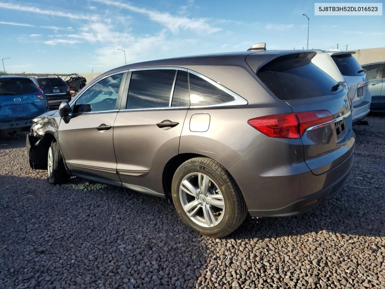 2013 Acura Rdx Technology VIN: 5J8TB3H52DL016523 Lot: 76822774