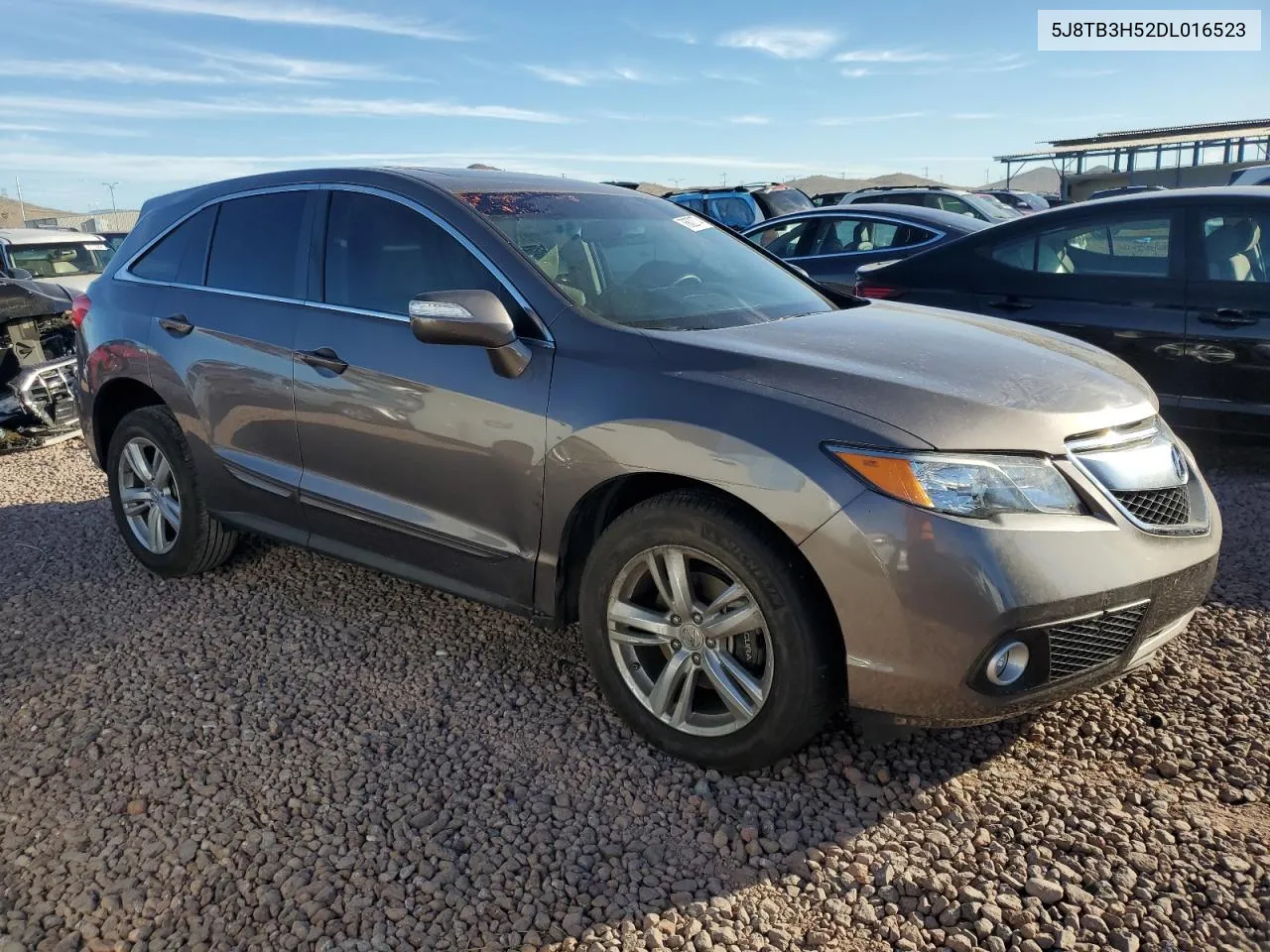 2013 Acura Rdx Technology VIN: 5J8TB3H52DL016523 Lot: 76822774