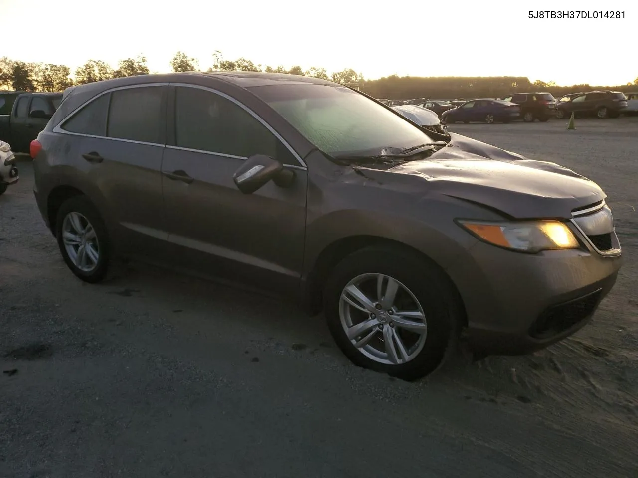 2013 Acura Rdx VIN: 5J8TB3H37DL014281 Lot: 76895154