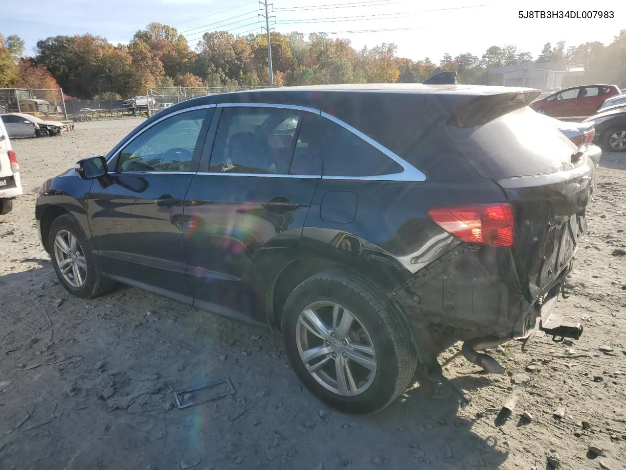 2013 Acura Rdx VIN: 5J8TB3H34DL007983 Lot: 76970174