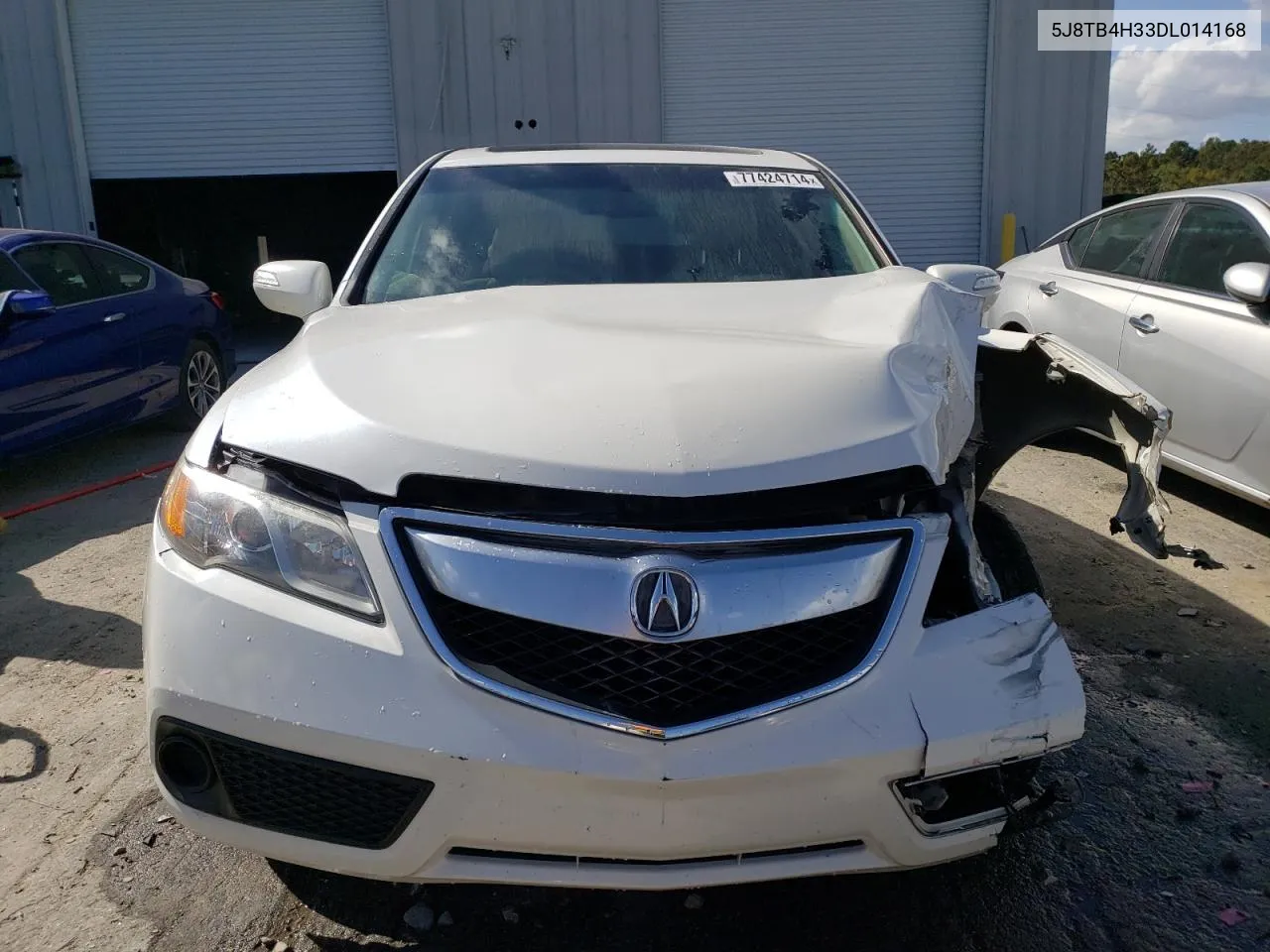 2013 Acura Rdx VIN: 5J8TB4H33DL014168 Lot: 77424714