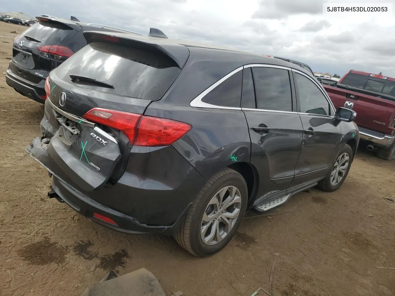 2013 Acura Rdx Technology VIN: 5J8TB4H53DL020053 Lot: 77928994