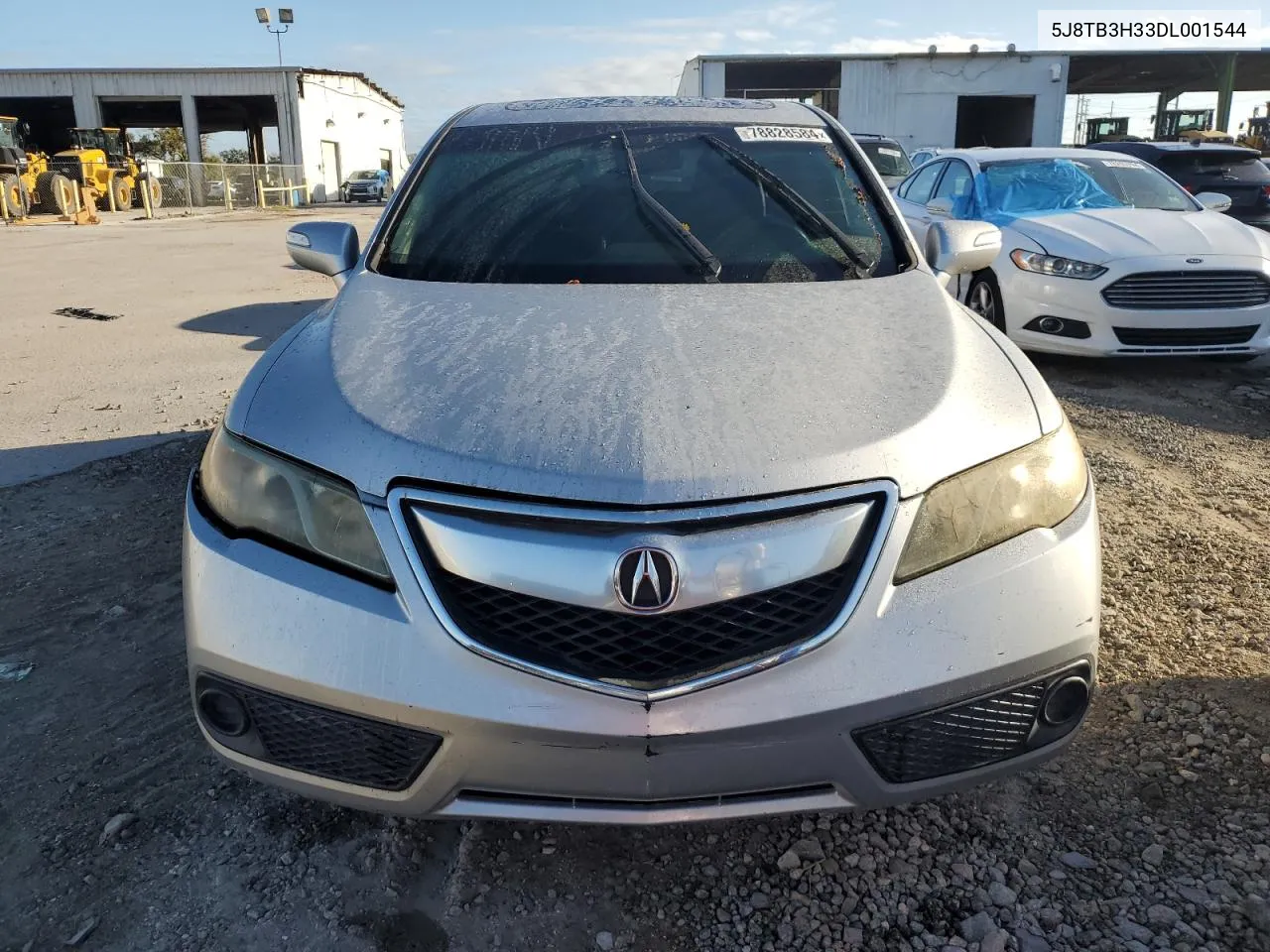 2013 Acura Rdx VIN: 5J8TB3H33DL001544 Lot: 78828584