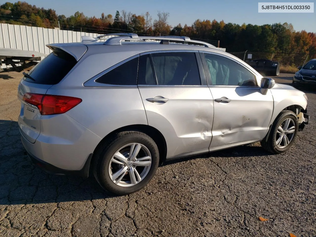 2013 Acura Rdx Technology VIN: 5J8TB4H51DL003350 Lot: 78871714