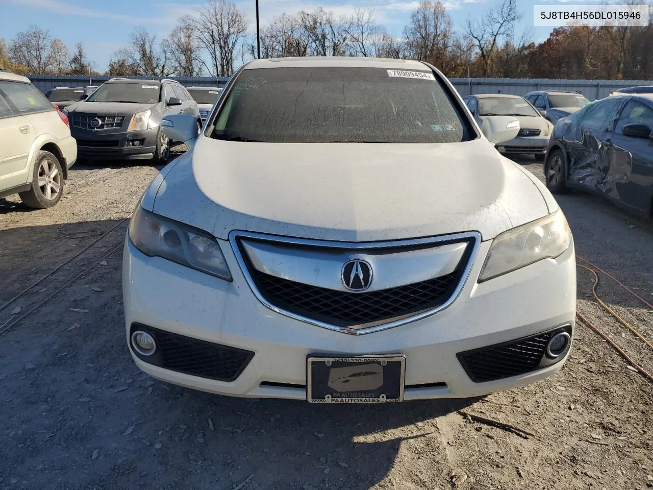 2013 Acura Rdx Technology VIN: 5J8TB4H56DL015946 Lot: 78909454