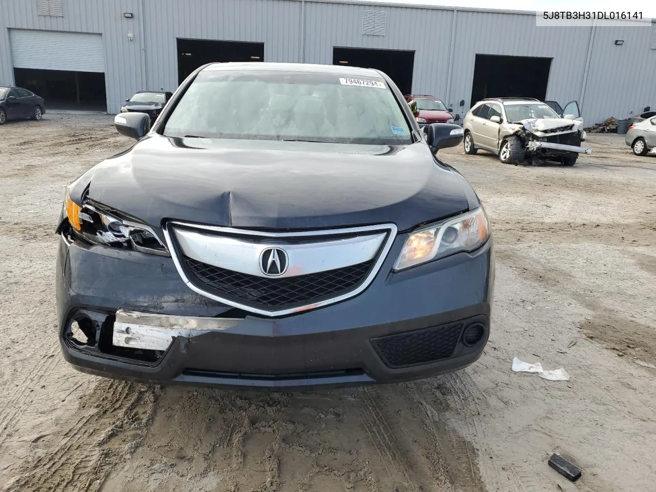 2013 Acura Rdx VIN: 5J8TB3H31DL016141 Lot: 79467294