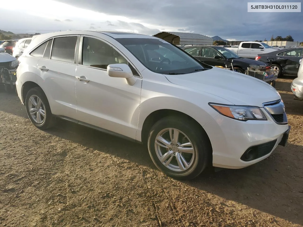 2013 Acura Rdx VIN: 5J8TB3H31DL011120 Lot: 80874704