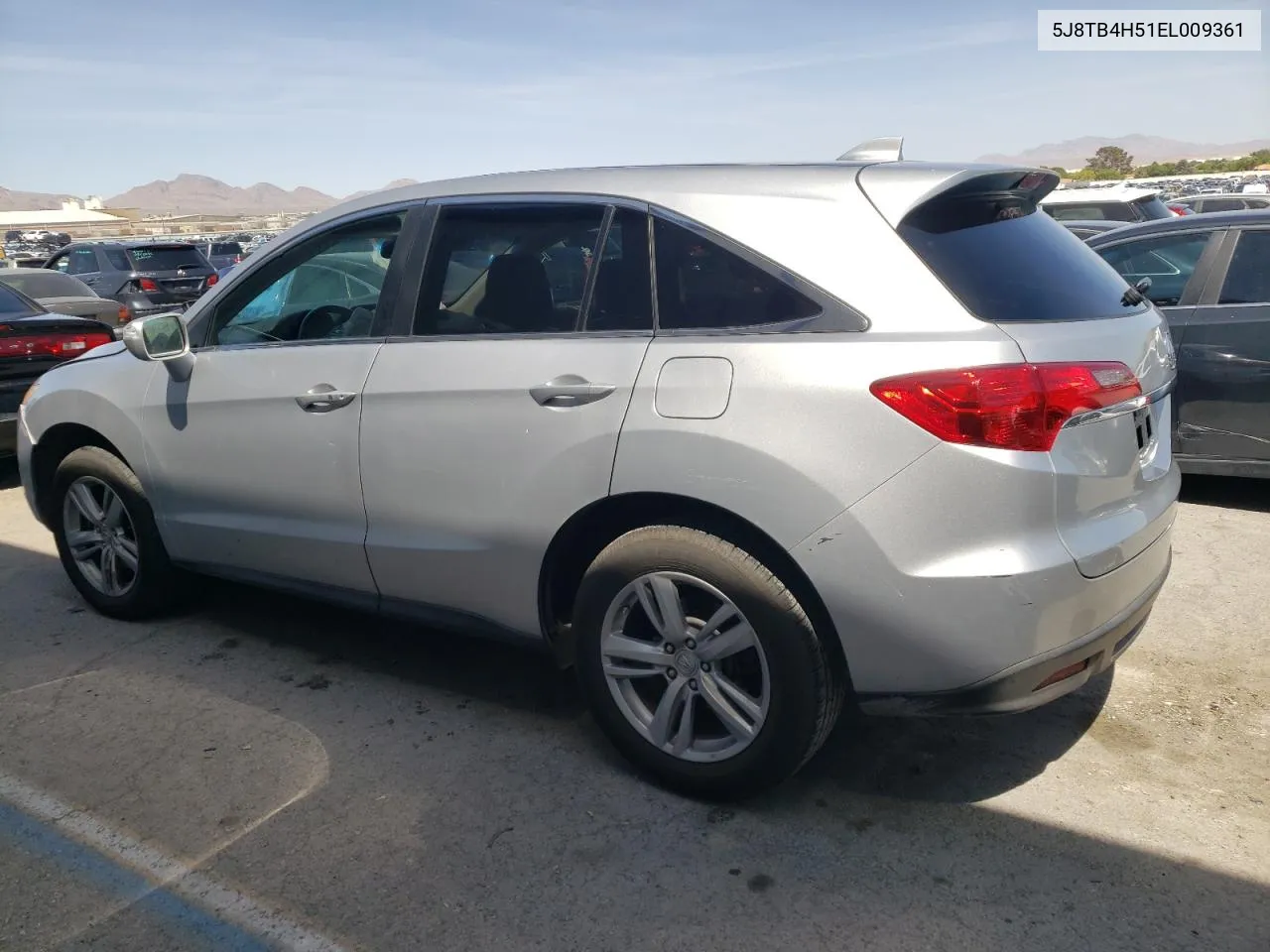 2014 Acura Rdx Technology VIN: 5J8TB4H51EL009361 Lot: 54026964