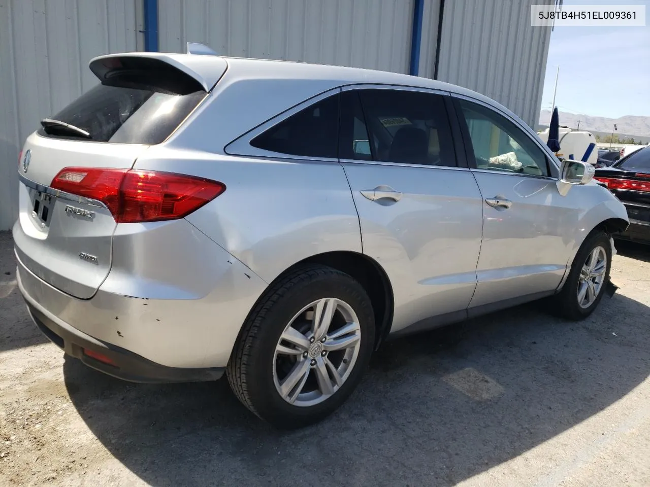 2014 Acura Rdx Technology VIN: 5J8TB4H51EL009361 Lot: 54026964