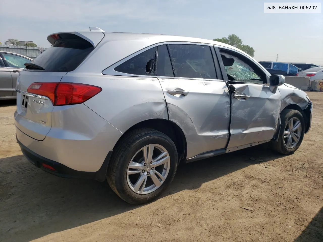 2014 Acura Rdx Technology VIN: 5J8TB4H5XEL006202 Lot: 55280994