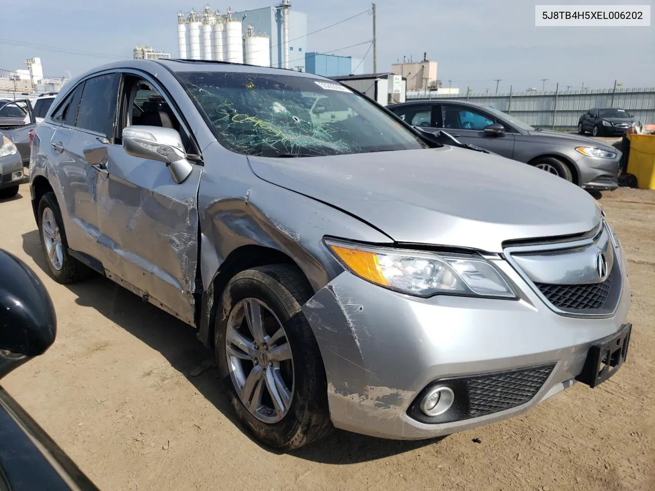 2014 Acura Rdx Technology VIN: 5J8TB4H5XEL006202 Lot: 55280994