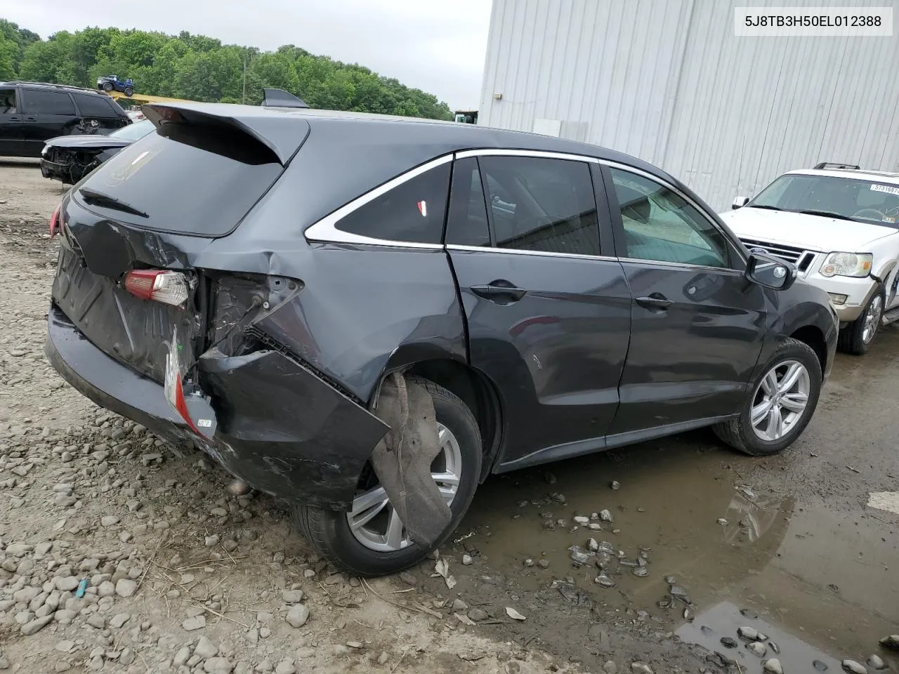 2014 Acura Rdx Technology VIN: 5J8TB3H50EL012388 Lot: 57710394