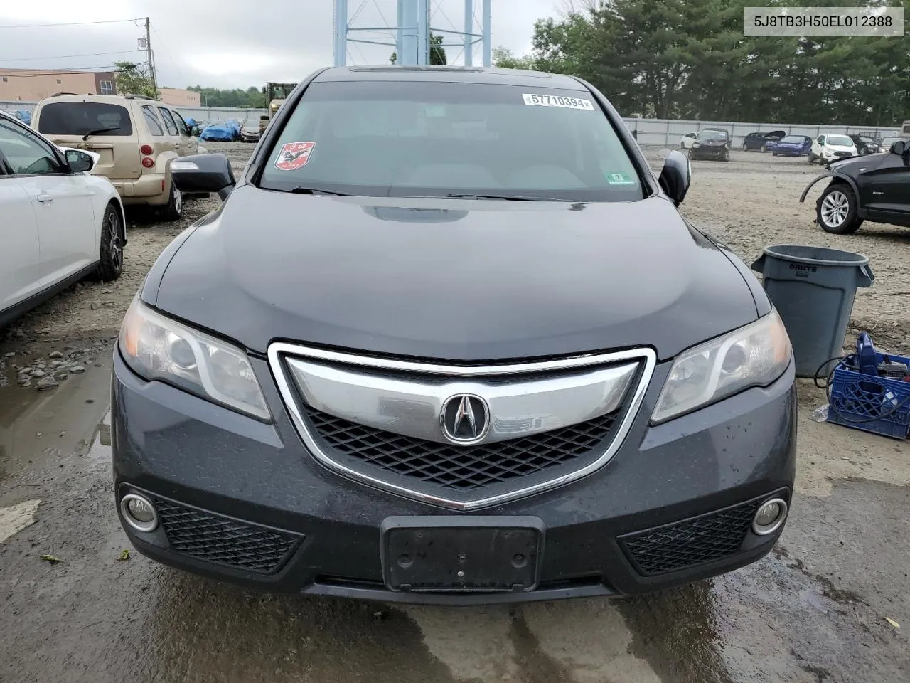 2014 Acura Rdx Technology VIN: 5J8TB3H50EL012388 Lot: 57710394