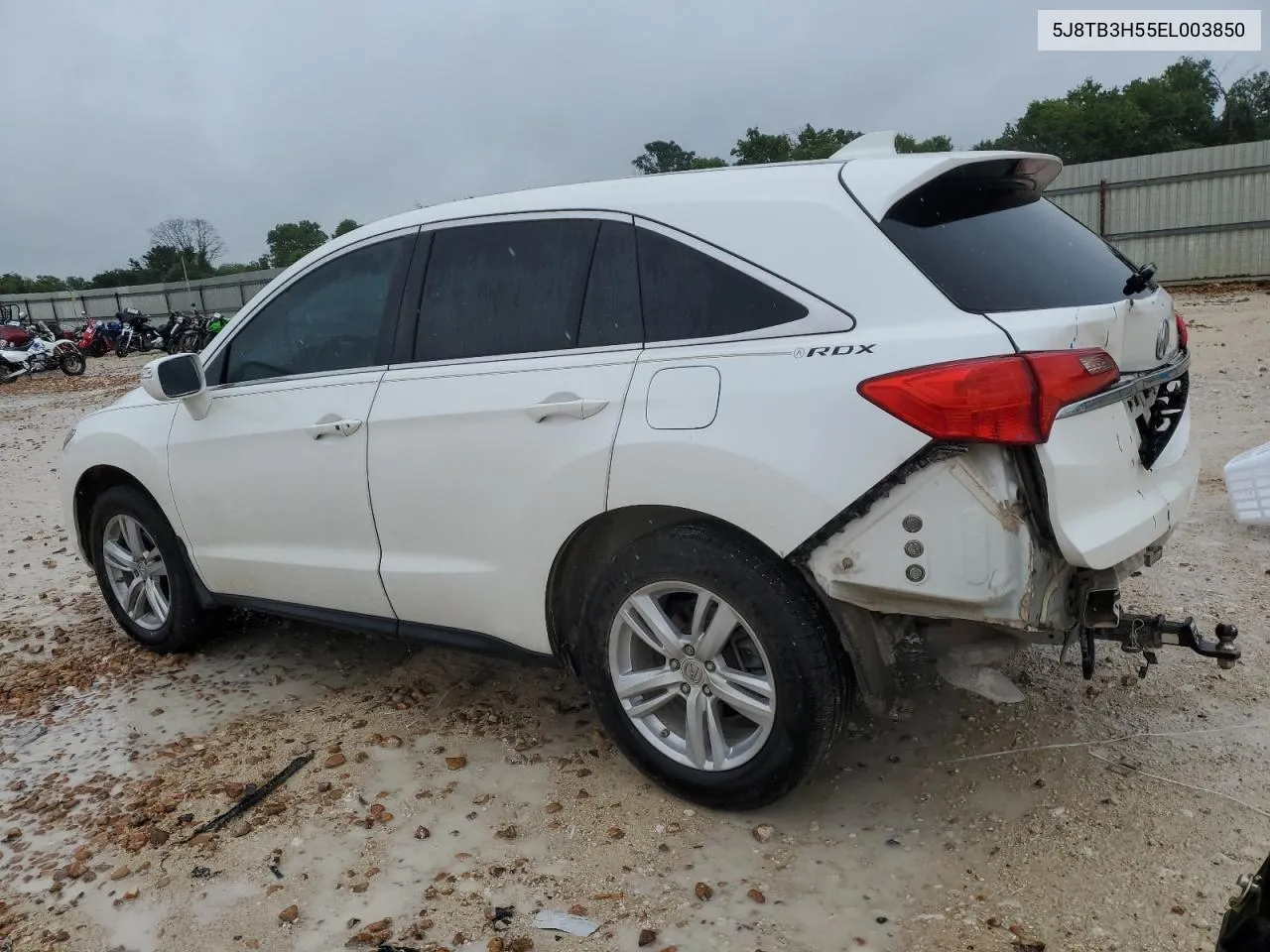 2014 Acura Rdx Technology VIN: 5J8TB3H55EL003850 Lot: 58246174