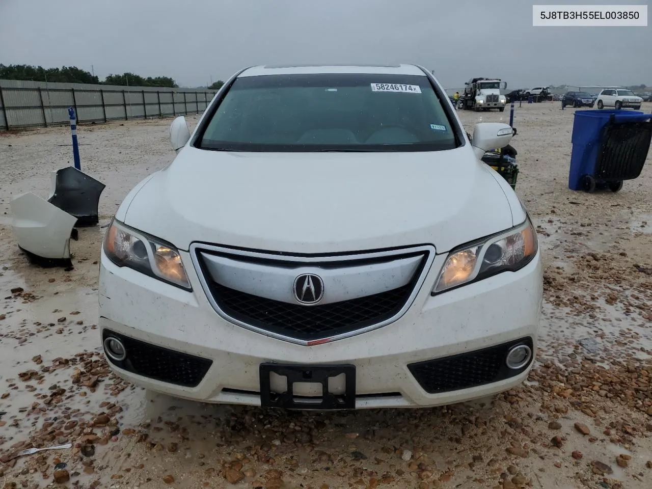 2014 Acura Rdx Technology VIN: 5J8TB3H55EL003850 Lot: 58246174