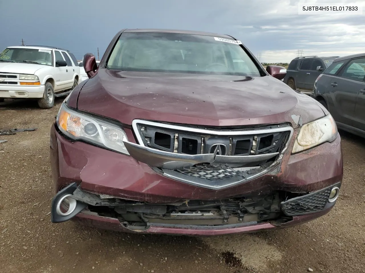 5J8TB4H51EL017833 2014 Acura Rdx Technology