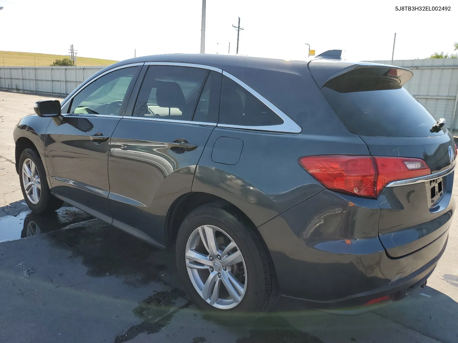 2014 Acura Rdx VIN: 5J8TB3H32EL002492 Lot: 61821784