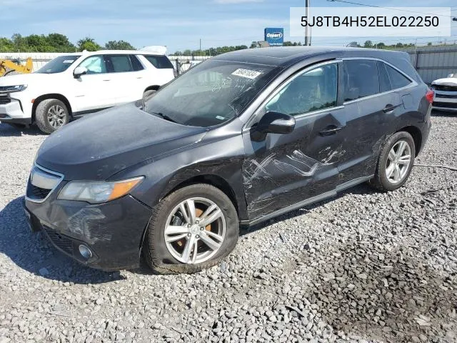 2014 Acura Rdx Technology VIN: 5J8TB4H52EL022250 Lot: 62264614