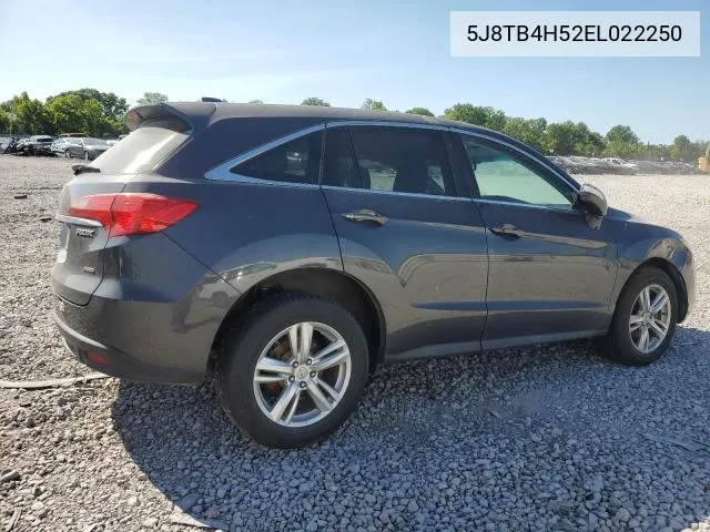 5J8TB4H52EL022250 2014 Acura Rdx Technology