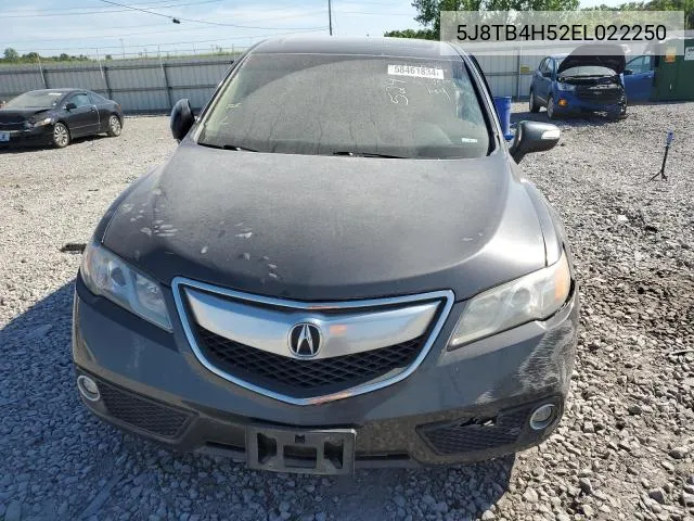 5J8TB4H52EL022250 2014 Acura Rdx Technology