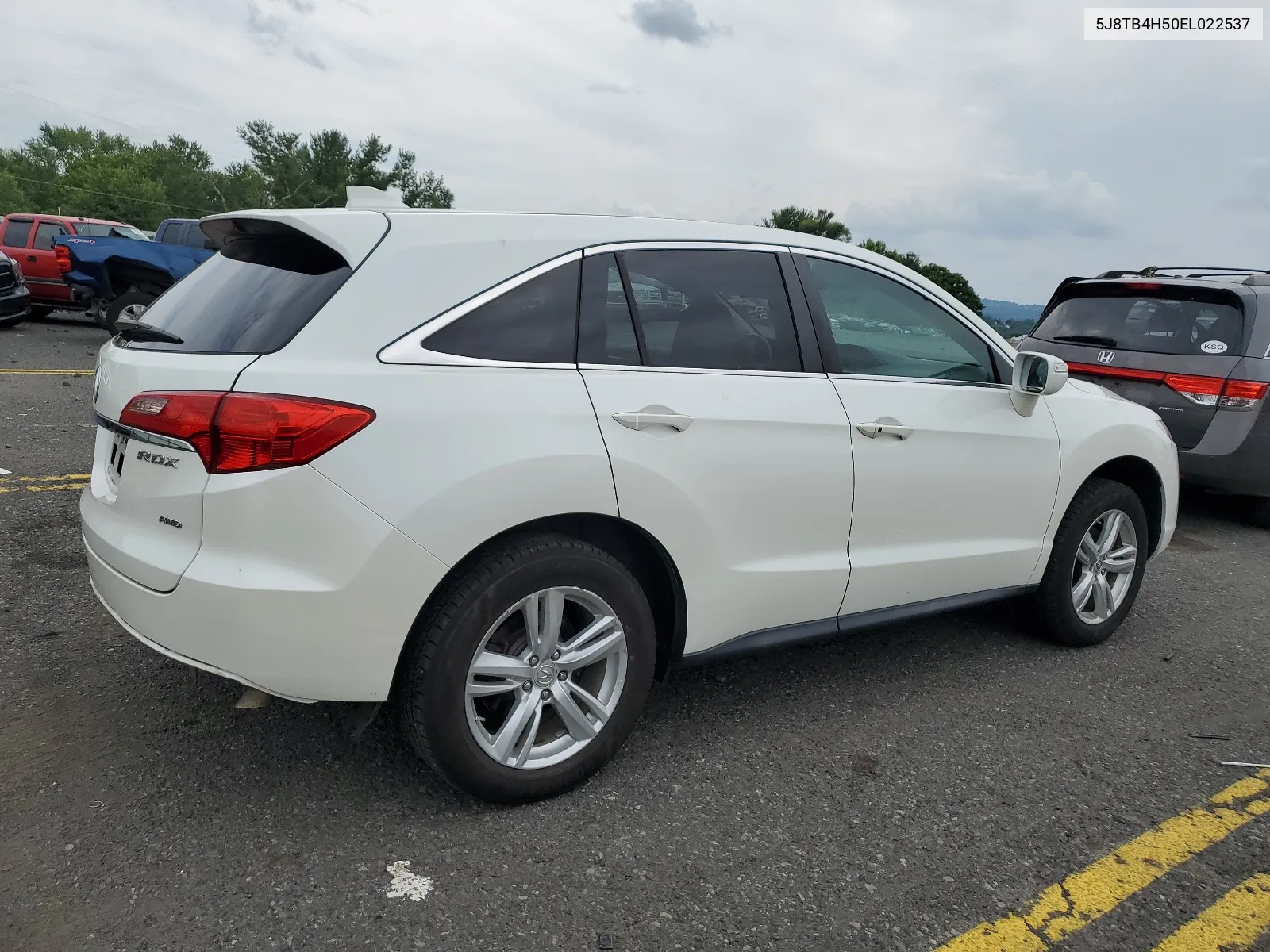 2014 Acura Rdx Technology VIN: 5J8TB4H50EL022537 Lot: 63835734