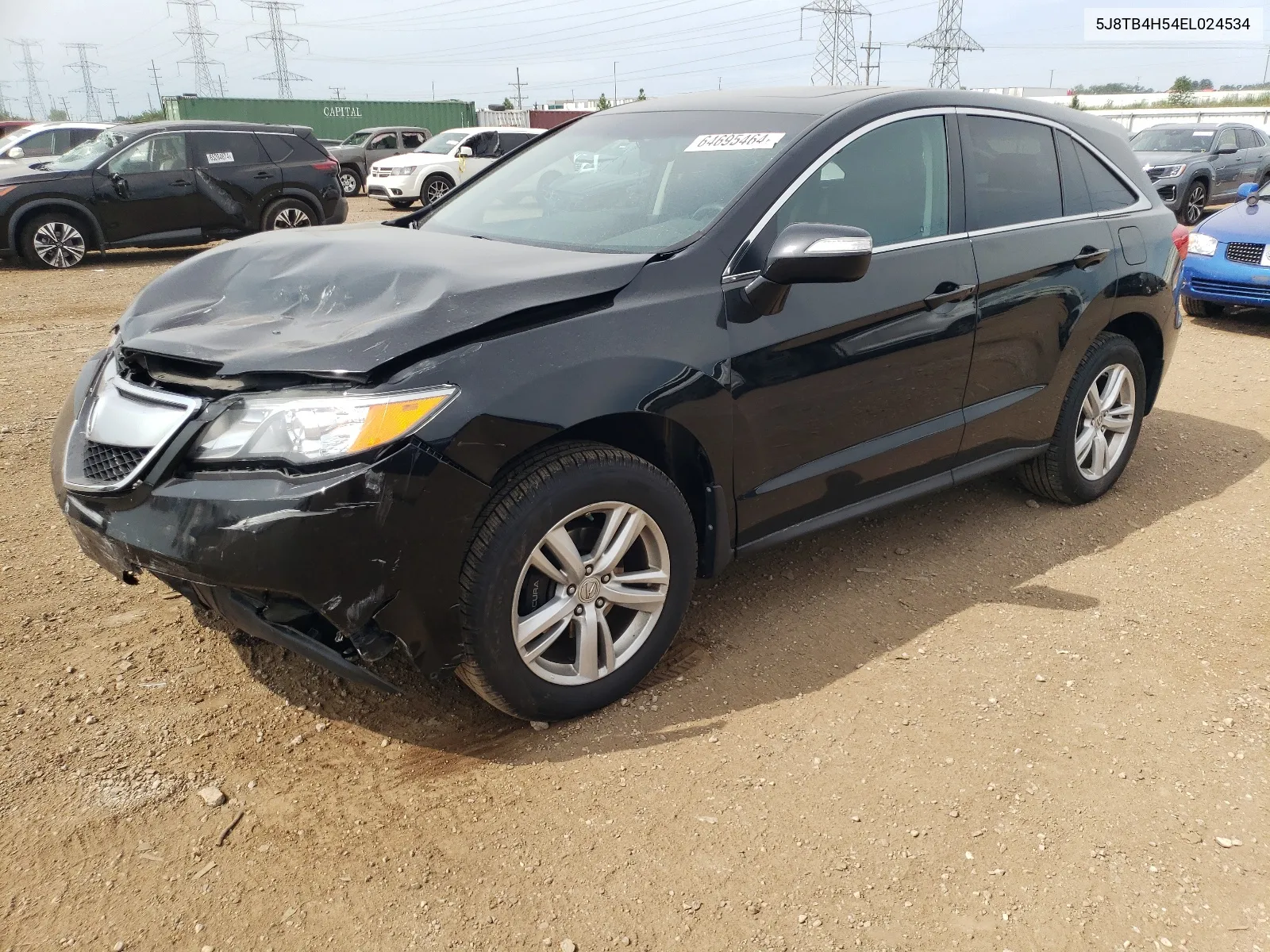 5J8TB4H54EL024534 2014 Acura Rdx Technology