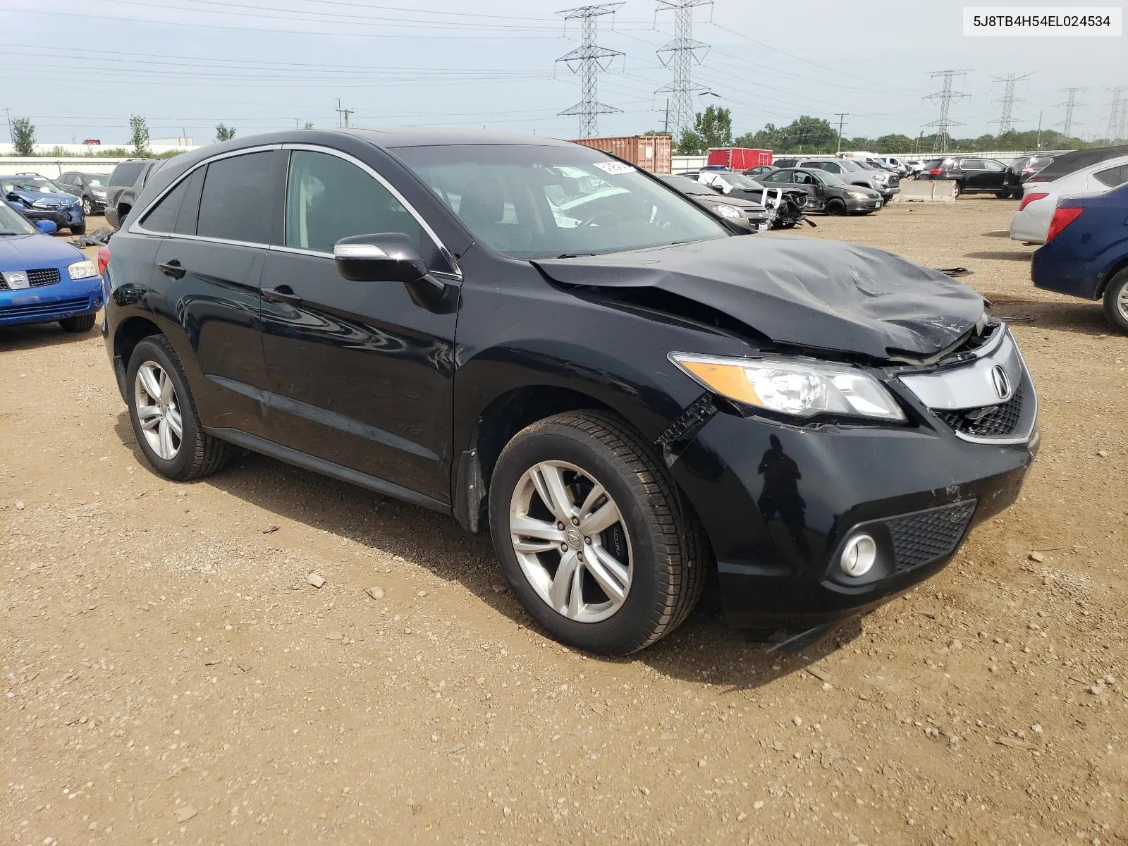 2014 Acura Rdx Technology VIN: 5J8TB4H54EL024534 Lot: 64695464