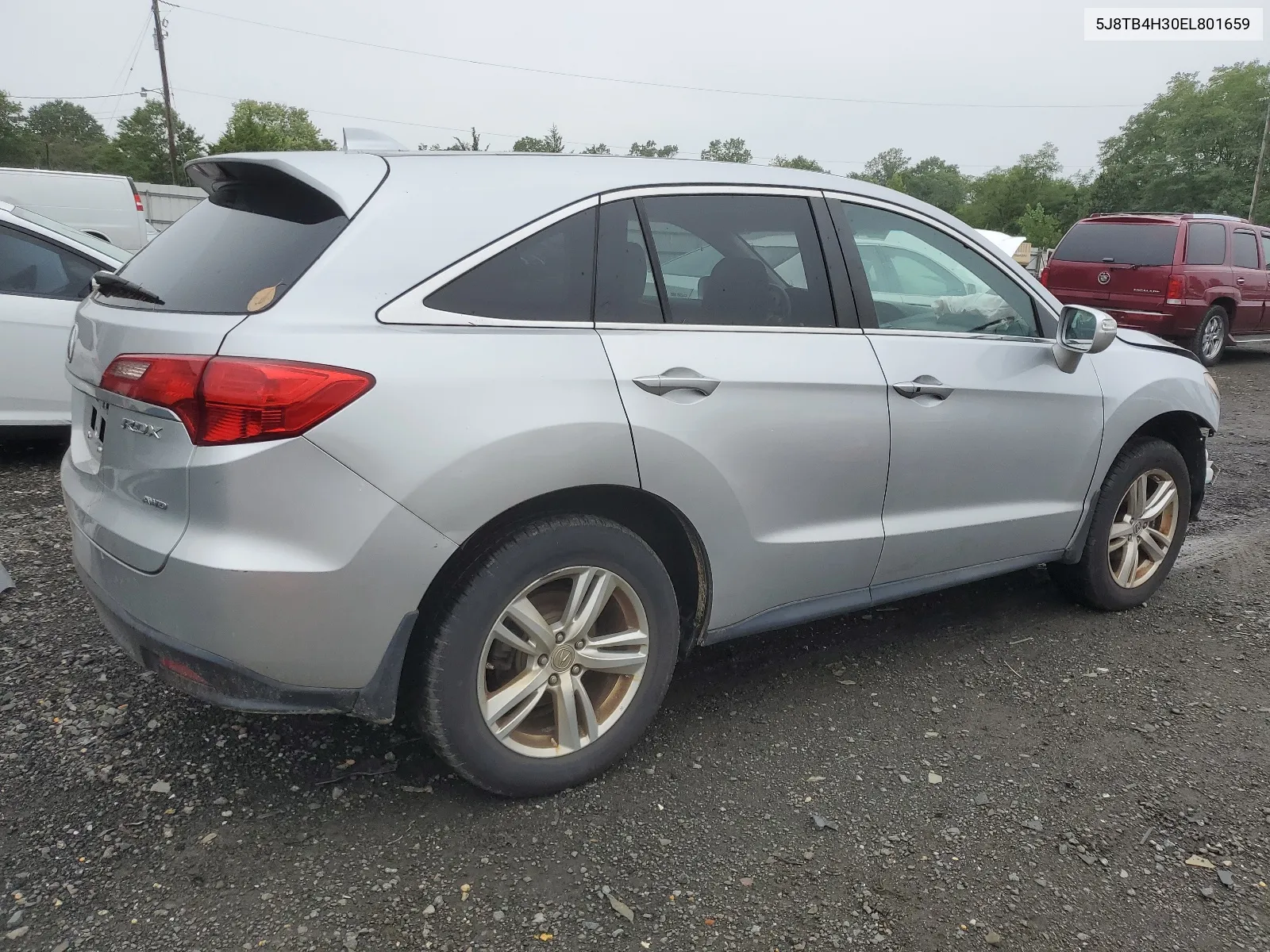 2014 Acura Rdx VIN: 5J8TB4H30EL801659 Lot: 64880054