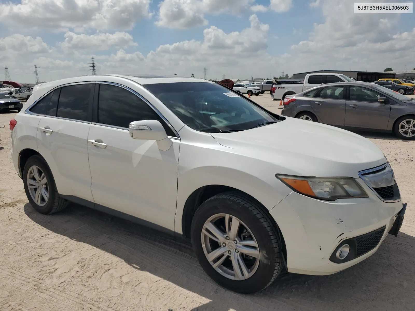 2014 Acura Rdx Technology VIN: 5J8TB3H5XEL006503 Lot: 65848524