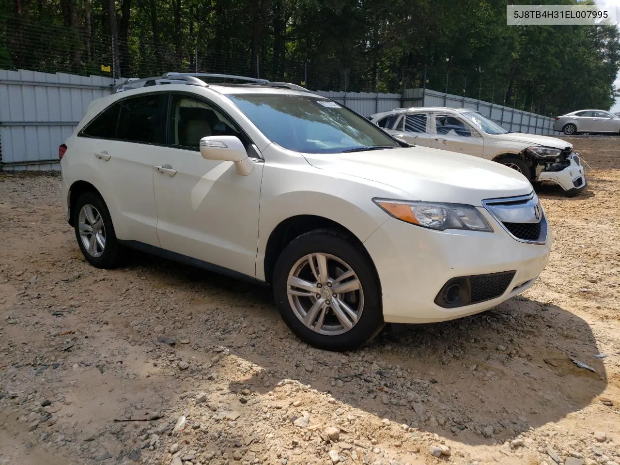 2014 Acura Rdx VIN: 5J8TB4H31EL007995 Lot: 67119284