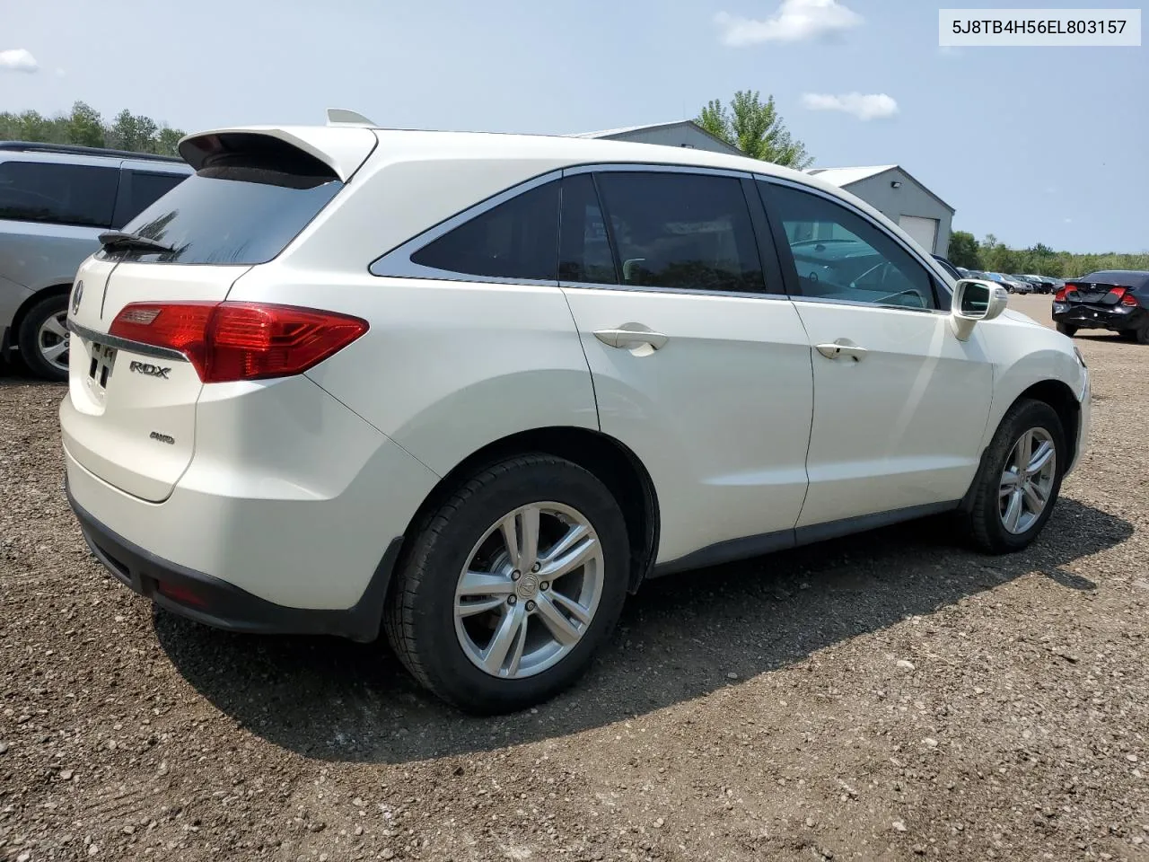 2014 Acura Rdx Technology VIN: 5J8TB4H56EL803157 Lot: 67378614