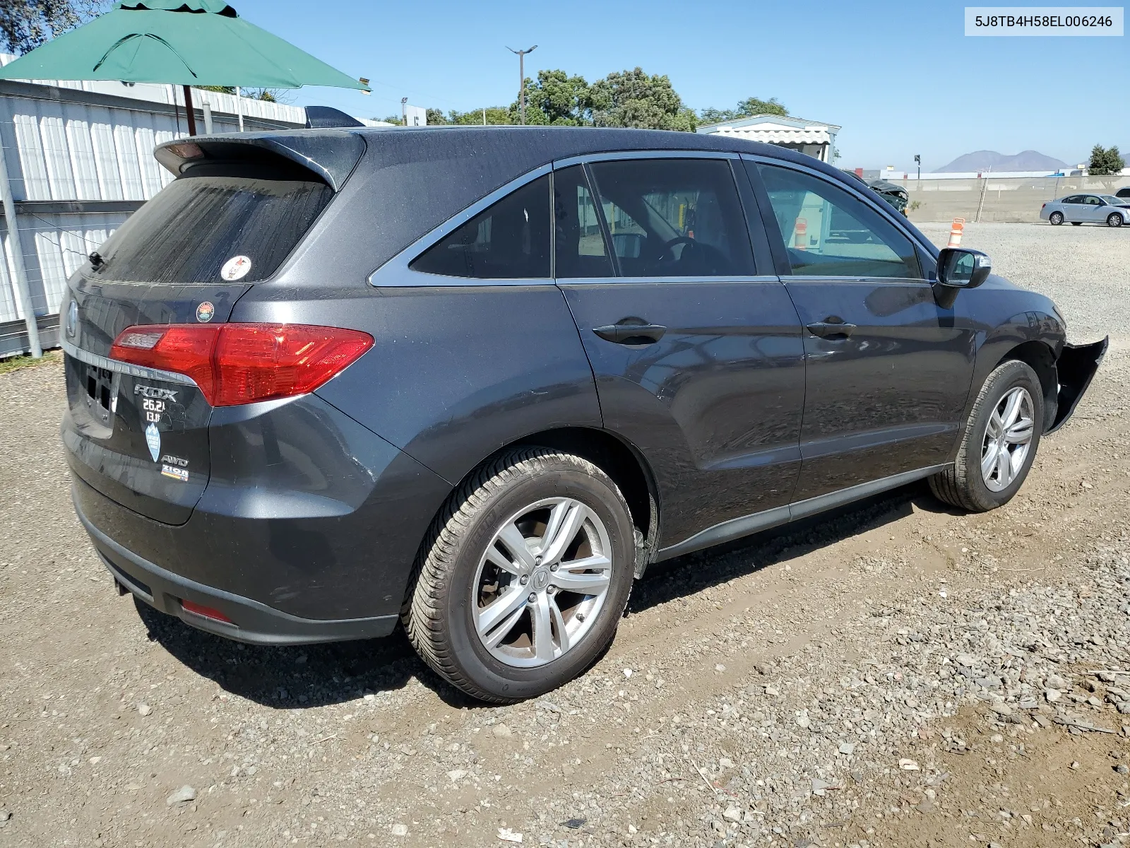 2014 Acura Rdx Technology VIN: 5J8TB4H58EL006246 Lot: 68097834