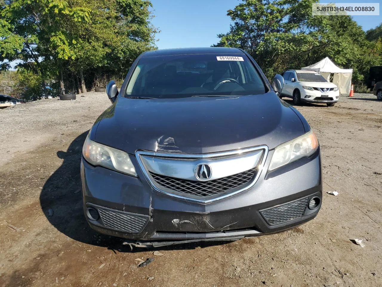 5J8TB3H34EL008830 2014 Acura Rdx