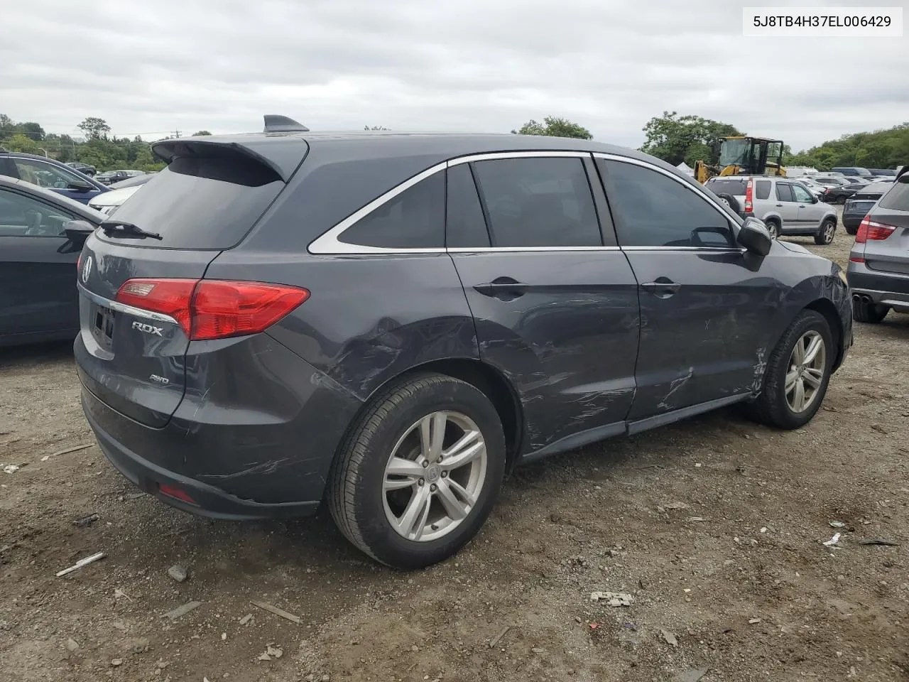 2014 Acura Rdx VIN: 5J8TB4H37EL006429 Lot: 69471084