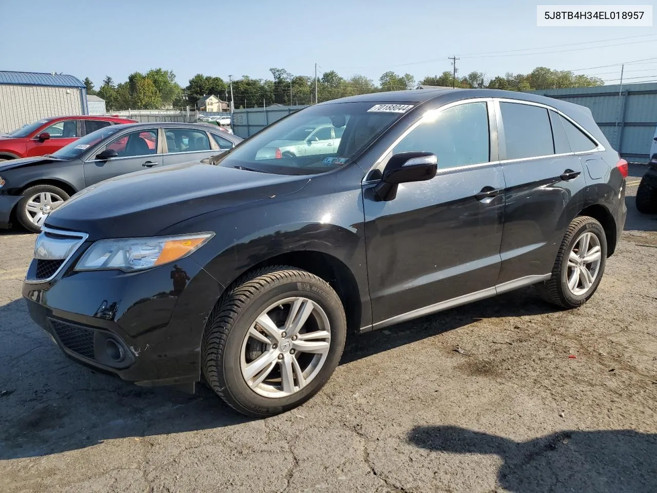 2014 Acura Rdx VIN: 5J8TB4H34EL018957 Lot: 70188044