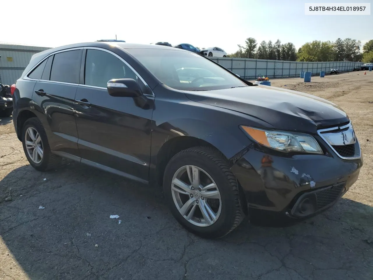 2014 Acura Rdx VIN: 5J8TB4H34EL018957 Lot: 70188044