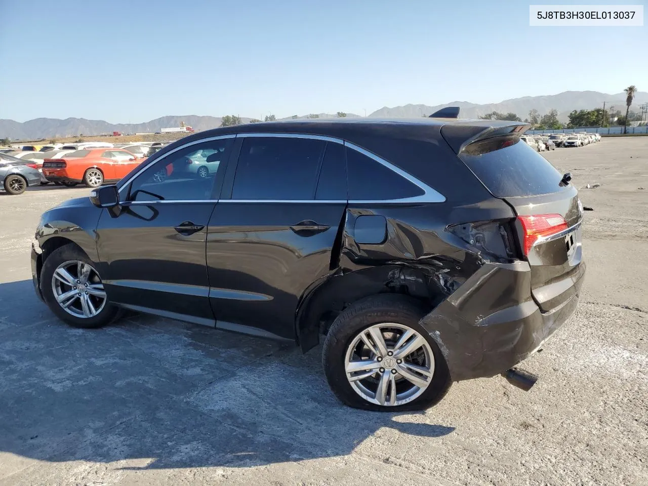 2014 Acura Rdx VIN: 5J8TB3H30EL013037 Lot: 70309834