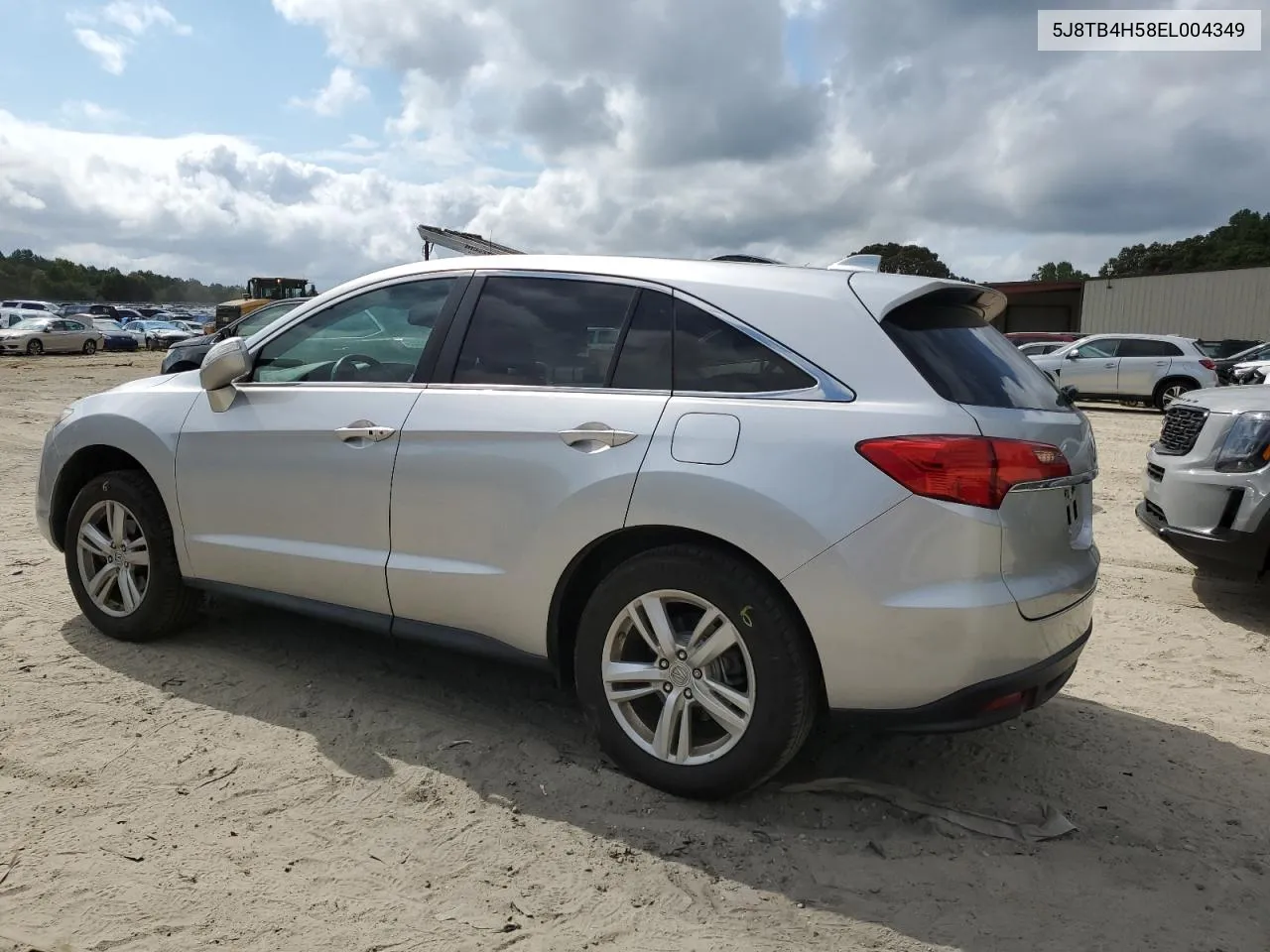 2014 Acura Rdx Technology VIN: 5J8TB4H58EL004349 Lot: 70343144