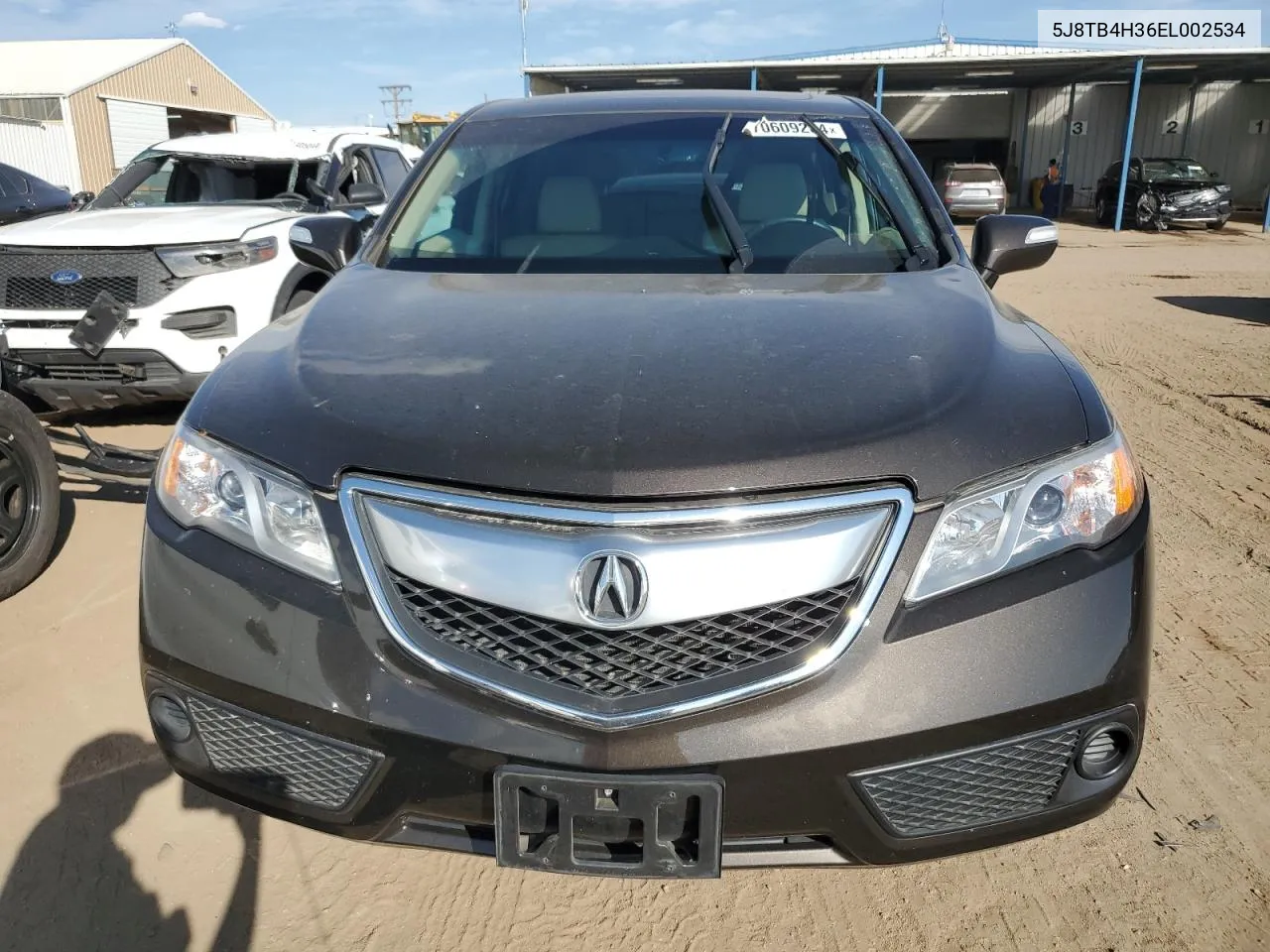 5J8TB4H36EL002534 2014 Acura Rdx