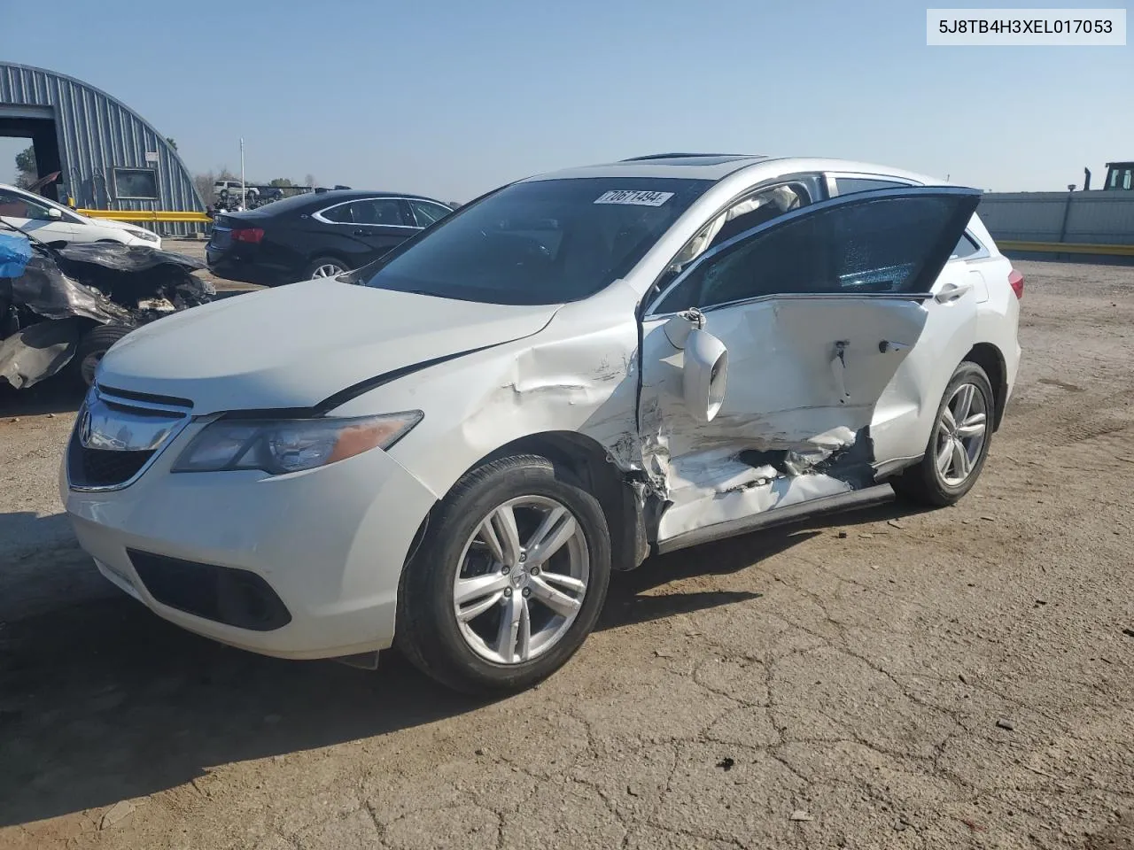 5J8TB4H3XEL017053 2014 Acura Rdx